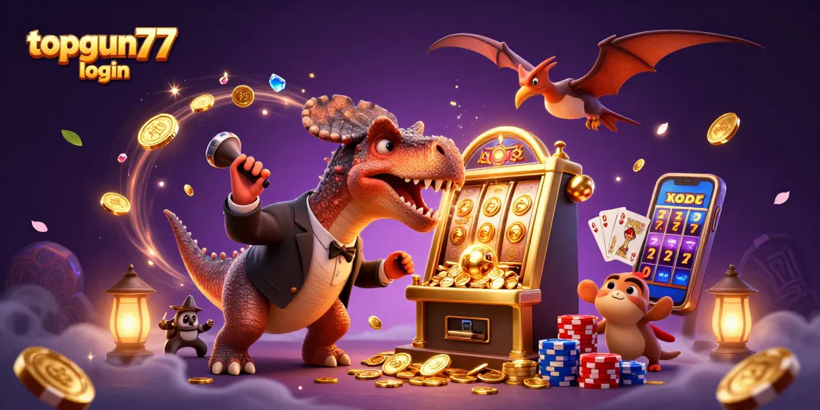 Menangkan jackpot di topgun77 login dengan kepala pachycephalosaurus menyerang mesin slot emas.