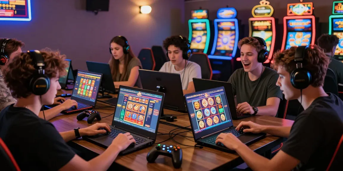 Pengalaman bermain IMBASLOT dengan pemain ceria di platform game online.