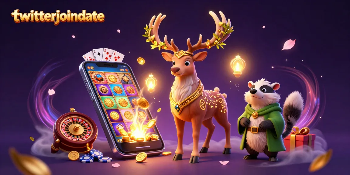 Menggandakan kemenangan di Slotgembira dengan twitterjoindate, nikmati keseruan bermain slot online bersama karakter menarik.