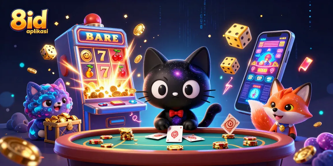 Experience the thrill of 8id aplikasi with vibrant cosmic casino fun featuring lively game elements.