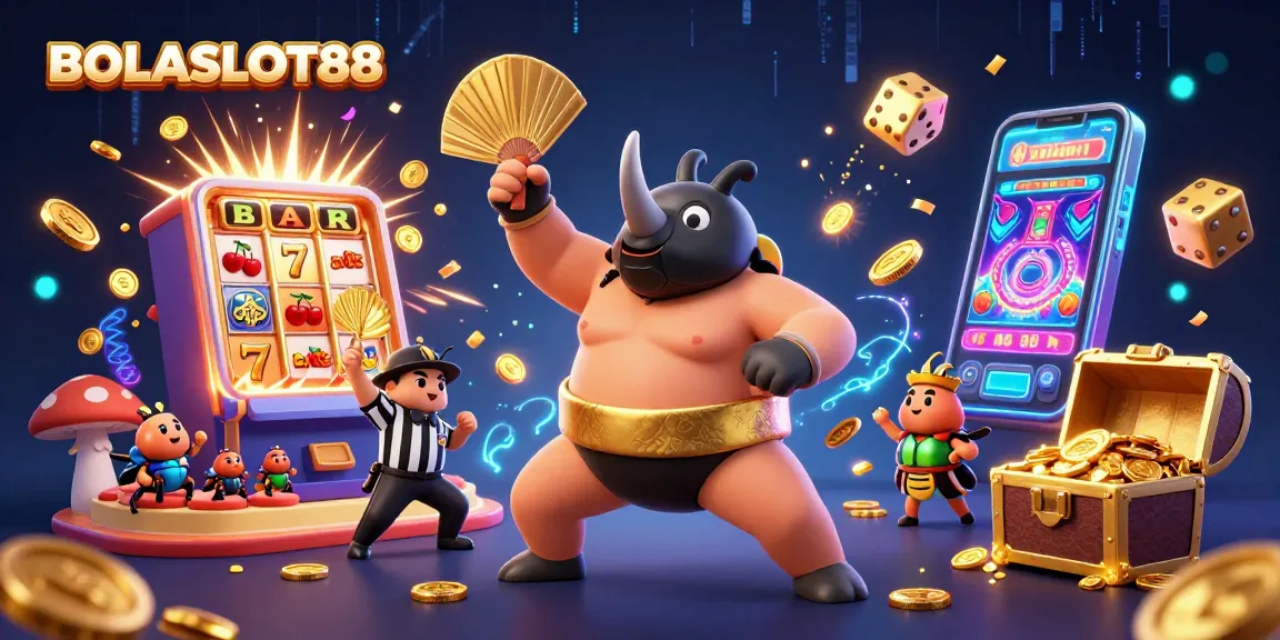 BOLASLOT88 menampilkan kejuaraan sumo Jepang dengan efek jackpot dan elemen permainan yang mengagumkan.