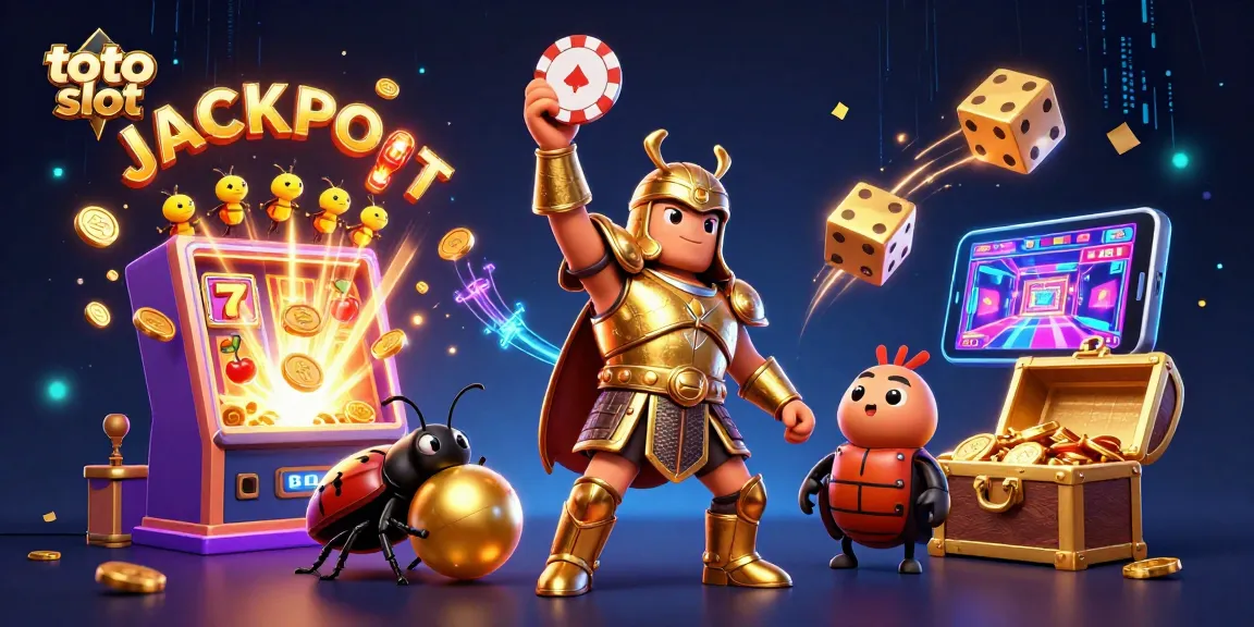 Menangkan permainan toto slot dengan ilustrasi menarik dari karakter judi yang menggembirakan.