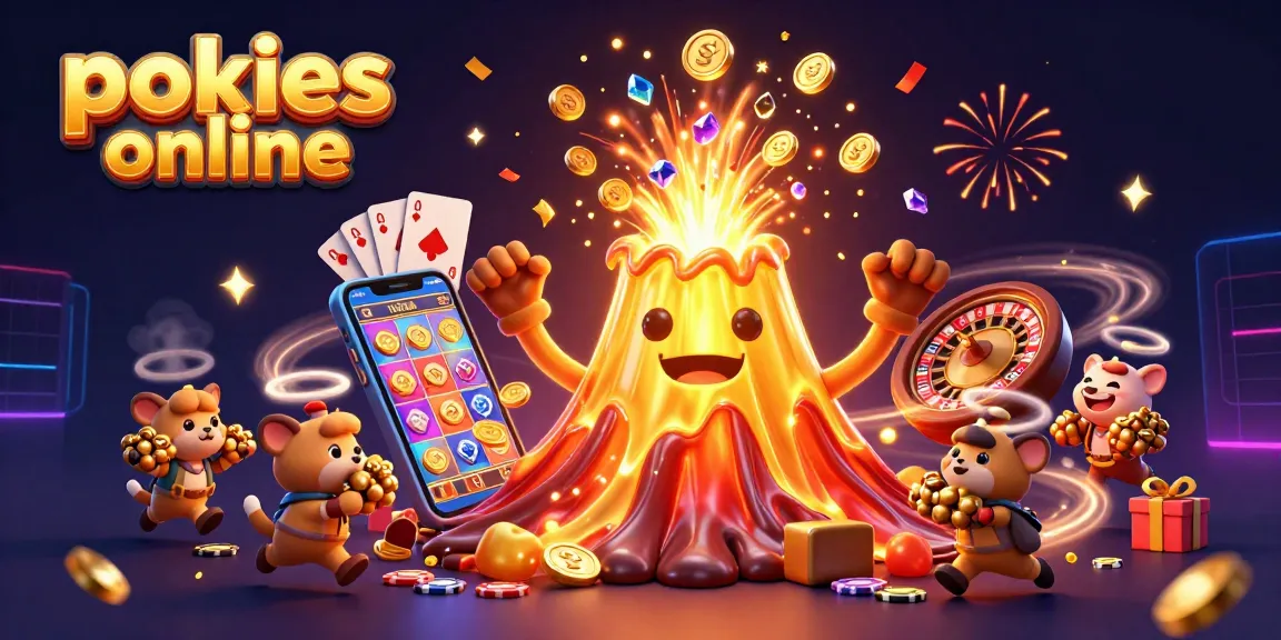 Experience the best pokies online with sparkling visuals of thrilling games and treasures.