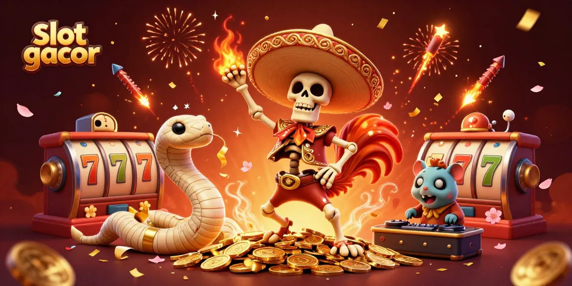 Menangkan slot gacor dengan gambar meriah, karakter unik, dan suara gemerlap di kasino virtual.