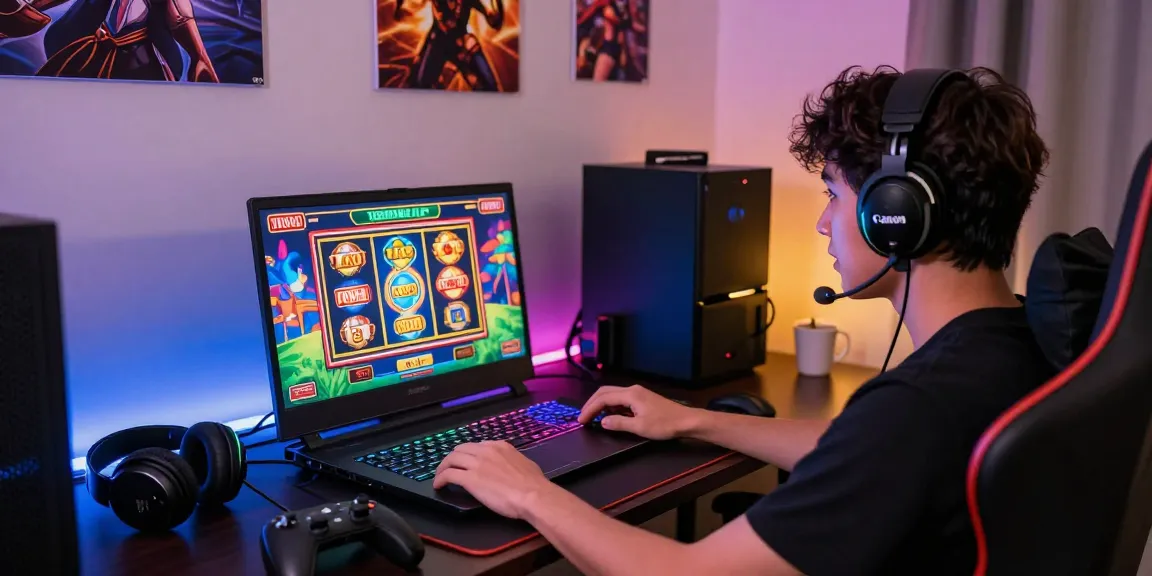 Exciting online gaming experience at TEMPOTOTO with vibrant graphics and engaging atmosphere.