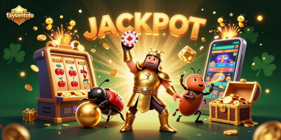 Rasakan kemenangan luar biasa dengan taysentoto saat bermain slot jackpot di kasino online.